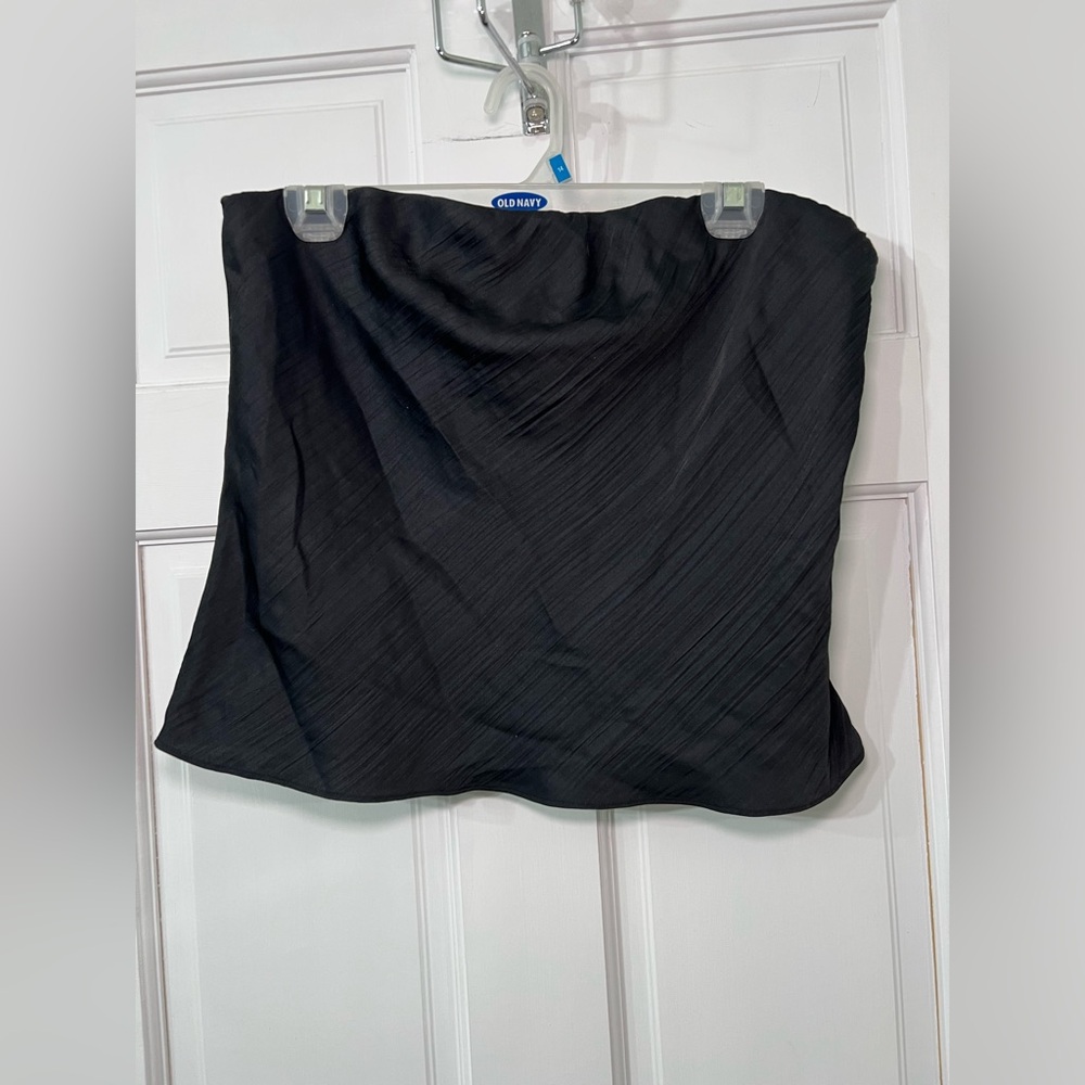 Abercrombie and fitch silky strapless top